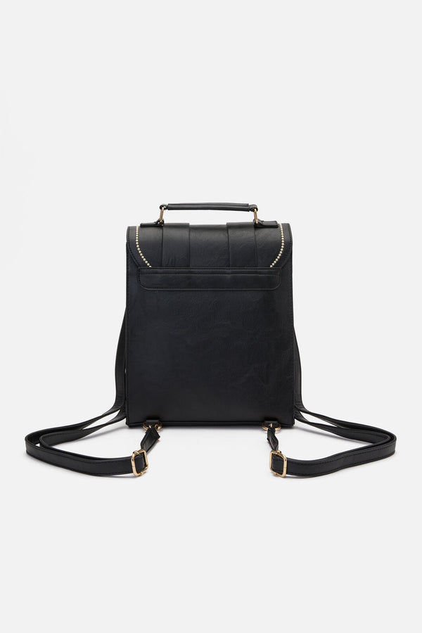 Princess Highway - Black 2 Way Satchel - black