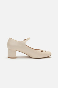 Princess Highway - Cream Vintage Heel - cream