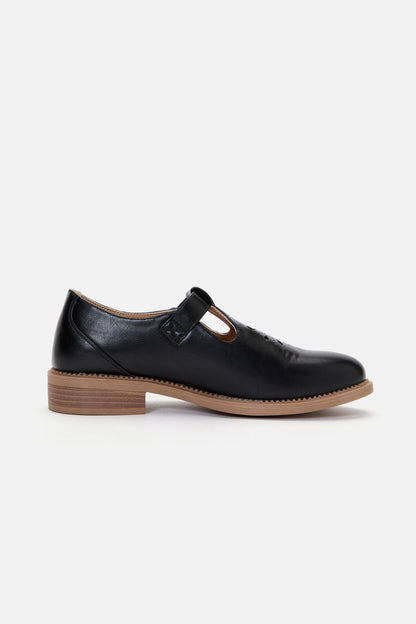 Princess Highway - Black Cut Out Shoe - black