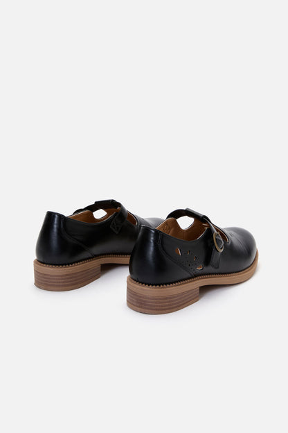 Princess Highway - Black Cut Out Shoe - black