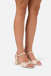 Princess Highway - Cream Bow Heel - cream