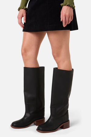 Princess Highway - Black Riding Boot - black