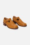Princess Highway - Tan T Bar Brogue Shoe - tan
