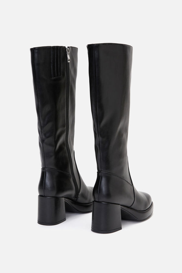Princess Highway - Black Knee High Boot - black