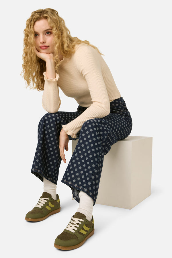 Princess Highway - Green Retro Sneaker - green