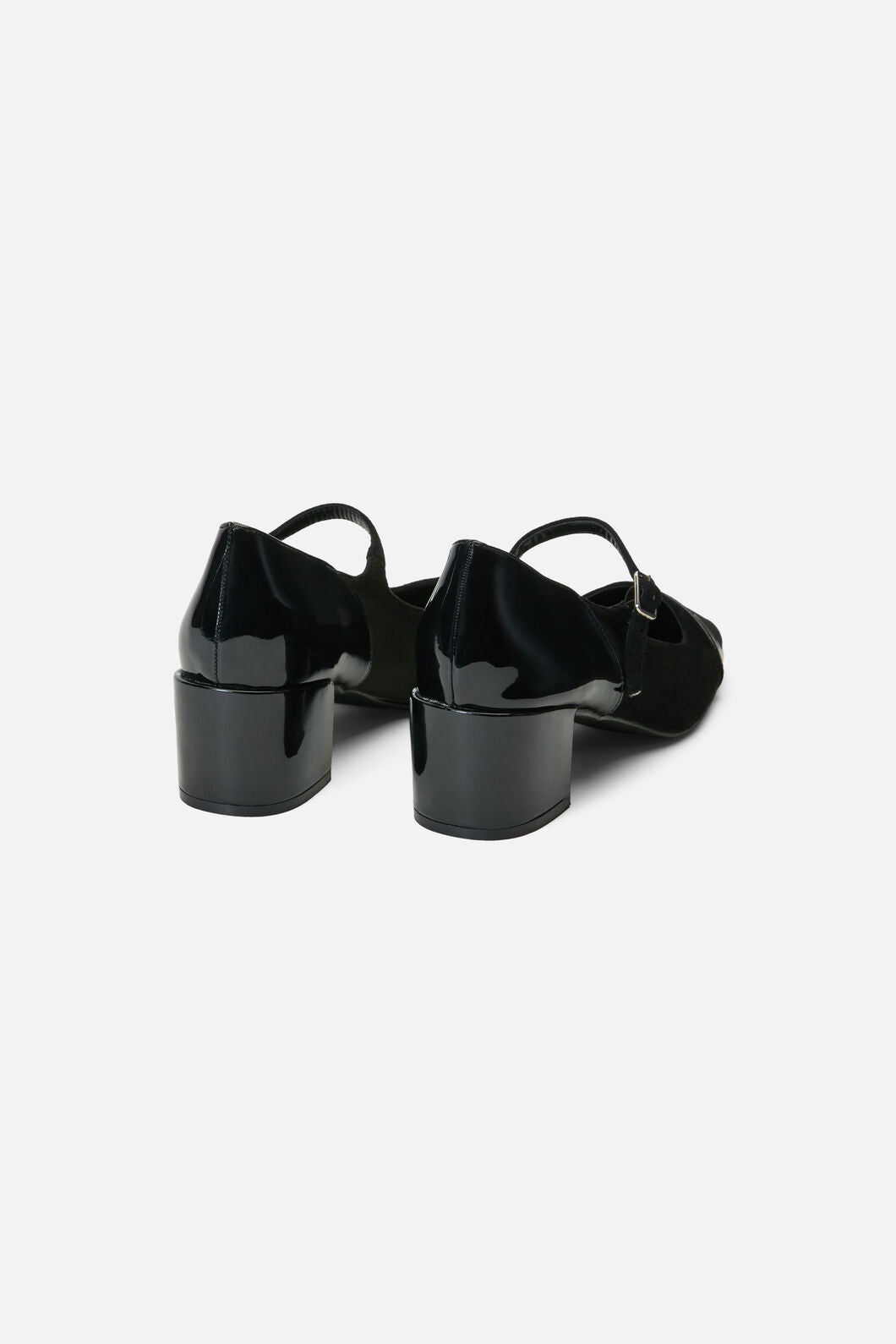 Princess Highway - Black Two Fabric Mary Jane - black