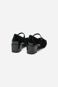 Princess Highway - Black Two Fabric Mary Jane - black
