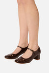Princess Highway - Chocolate Vintage Heel - chocolate
