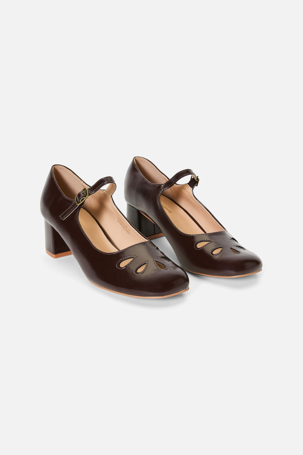 Princess Highway - Chocolate Vintage Heel - chocolate