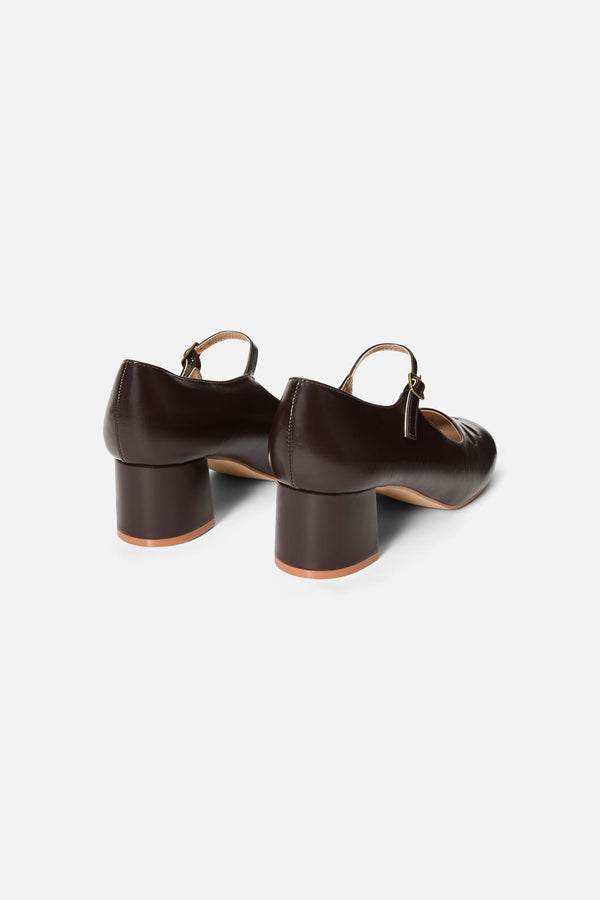 Princess Highway - Chocolate Vintage Heel - chocolate
