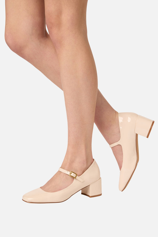 Princess Highway - Cream Classic Mary Jane - cream