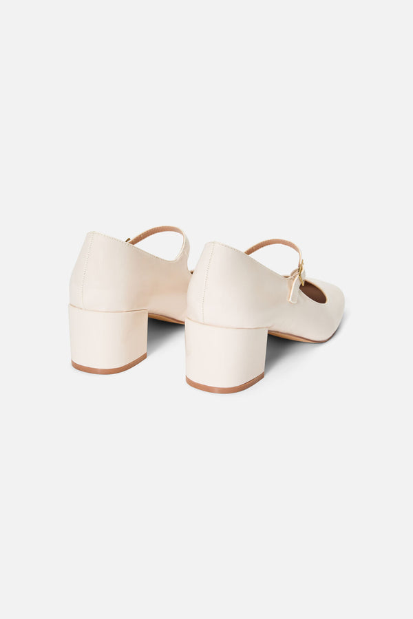 Princess Highway - Cream Classic Mary Jane - cream