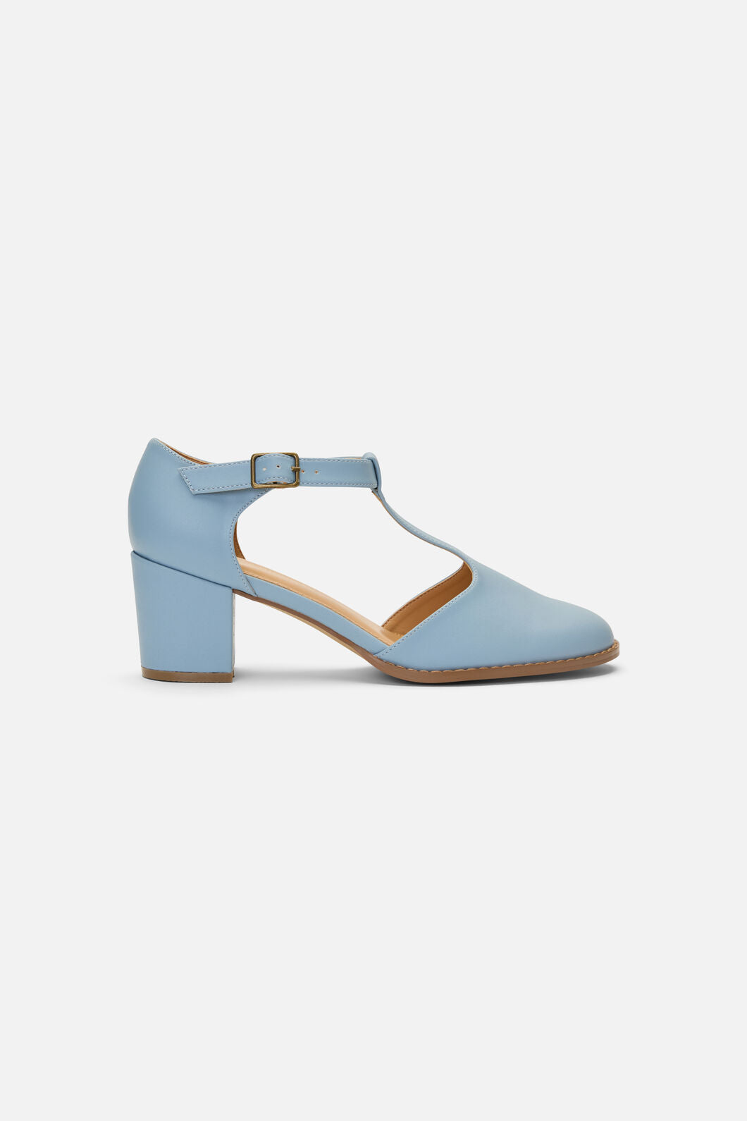 Princess Highway - Pale Blue T-Bar Heel - pale-blue
