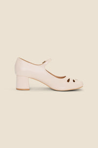 Princess Highway - Cream Vintage Heel - cream