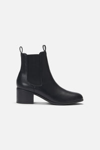 Princess Highway - Heeled Gusset Boot - black