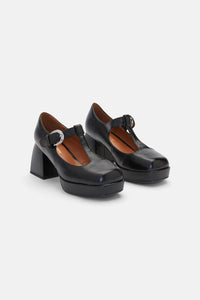 Princess Highway - Black T-Bar - black-shine