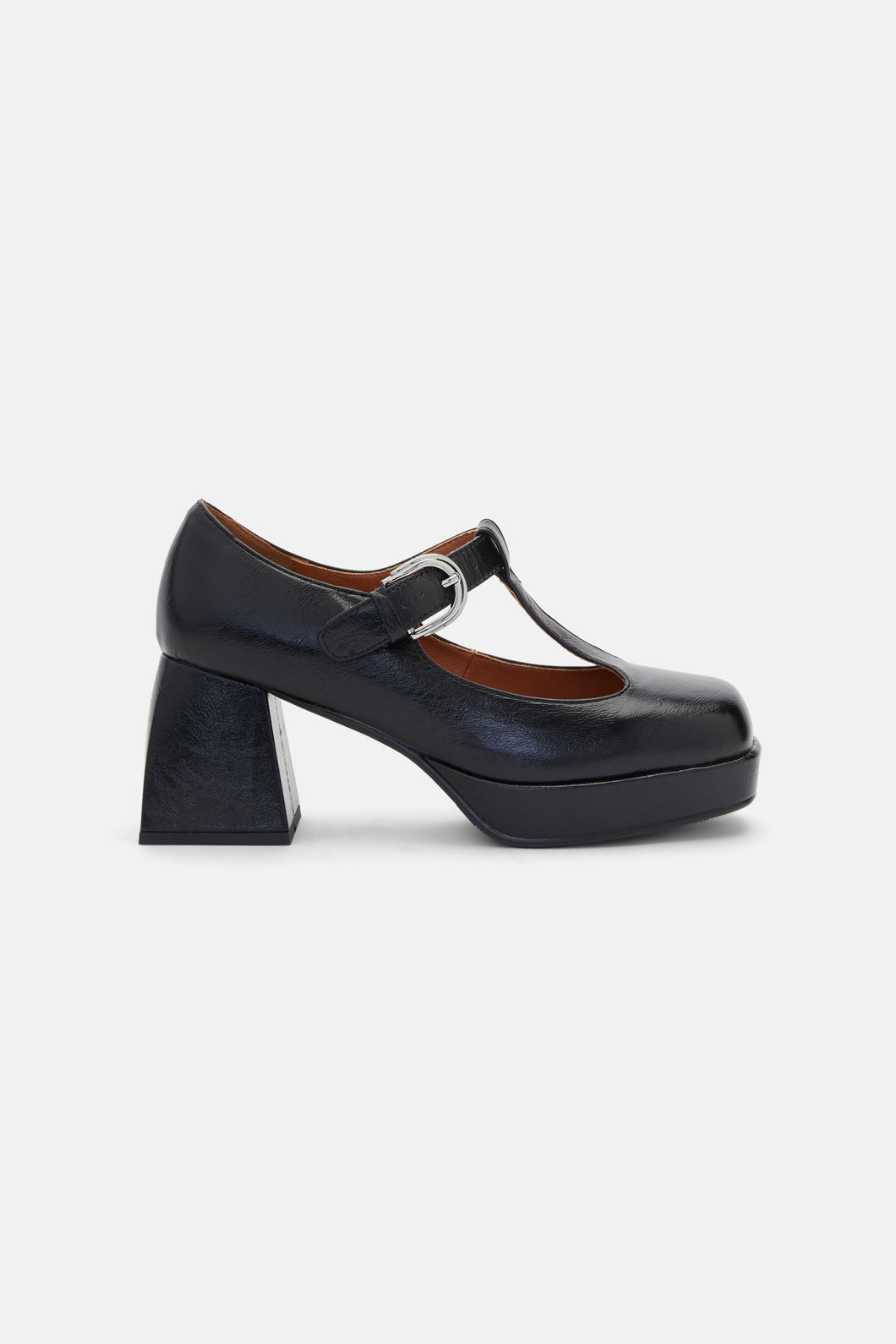Princess Highway - Black T-Bar - black-shine