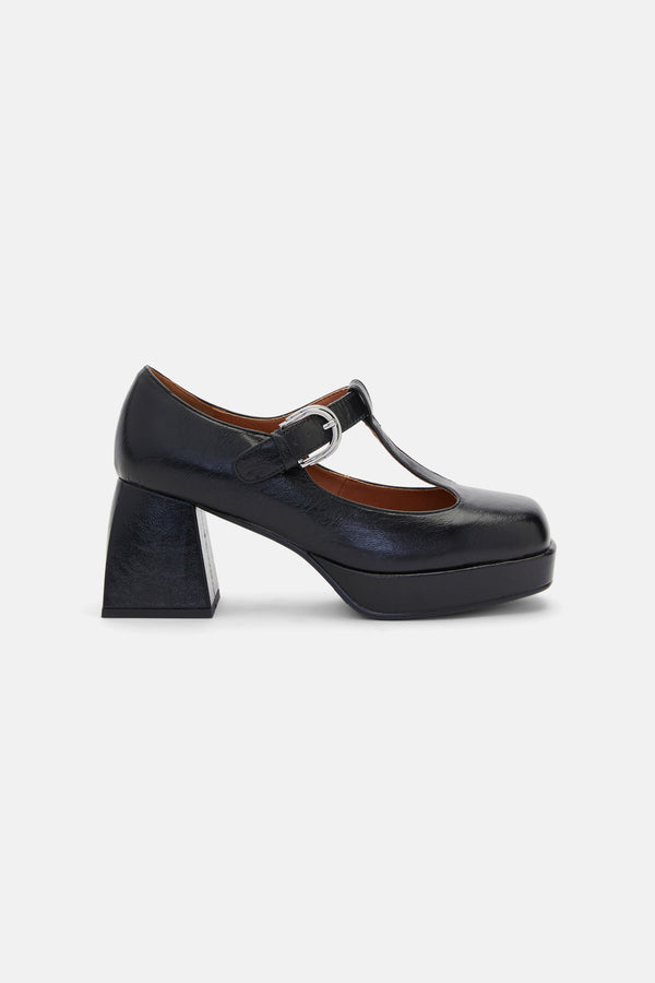 Princess Highway - Black T-Bar - black-shine