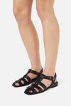 Princess Highway - Black Closed Toe Sandals - black