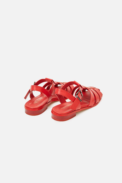 Princess Highway - Red Closed Toe Sandals - red