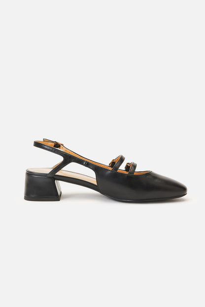 Princess Highway - Black Slingback - black