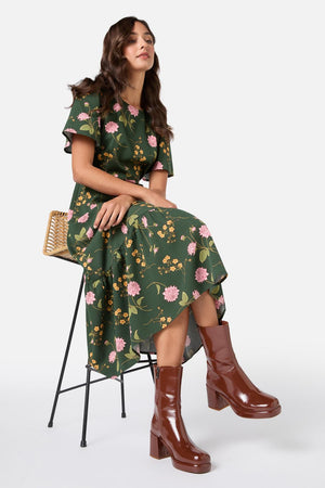 Princess Highway - Chocolate Patent Short Boot - chocolate