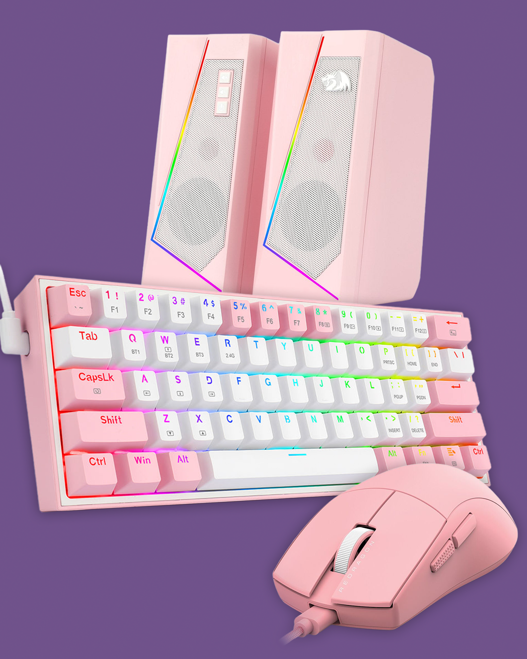 Redragon Pink Bundle
