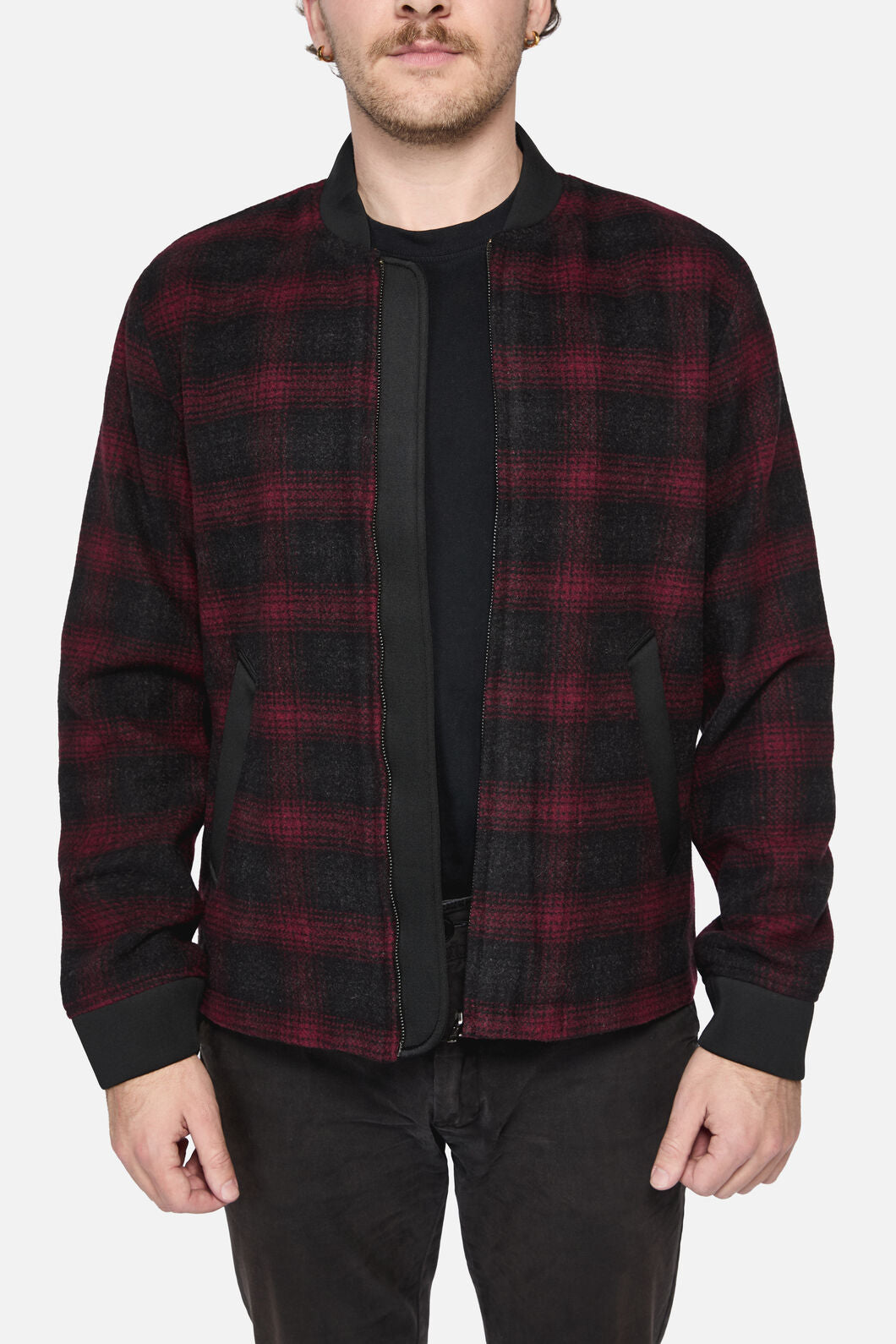 Revival - Check Sex Proof Jacket - red