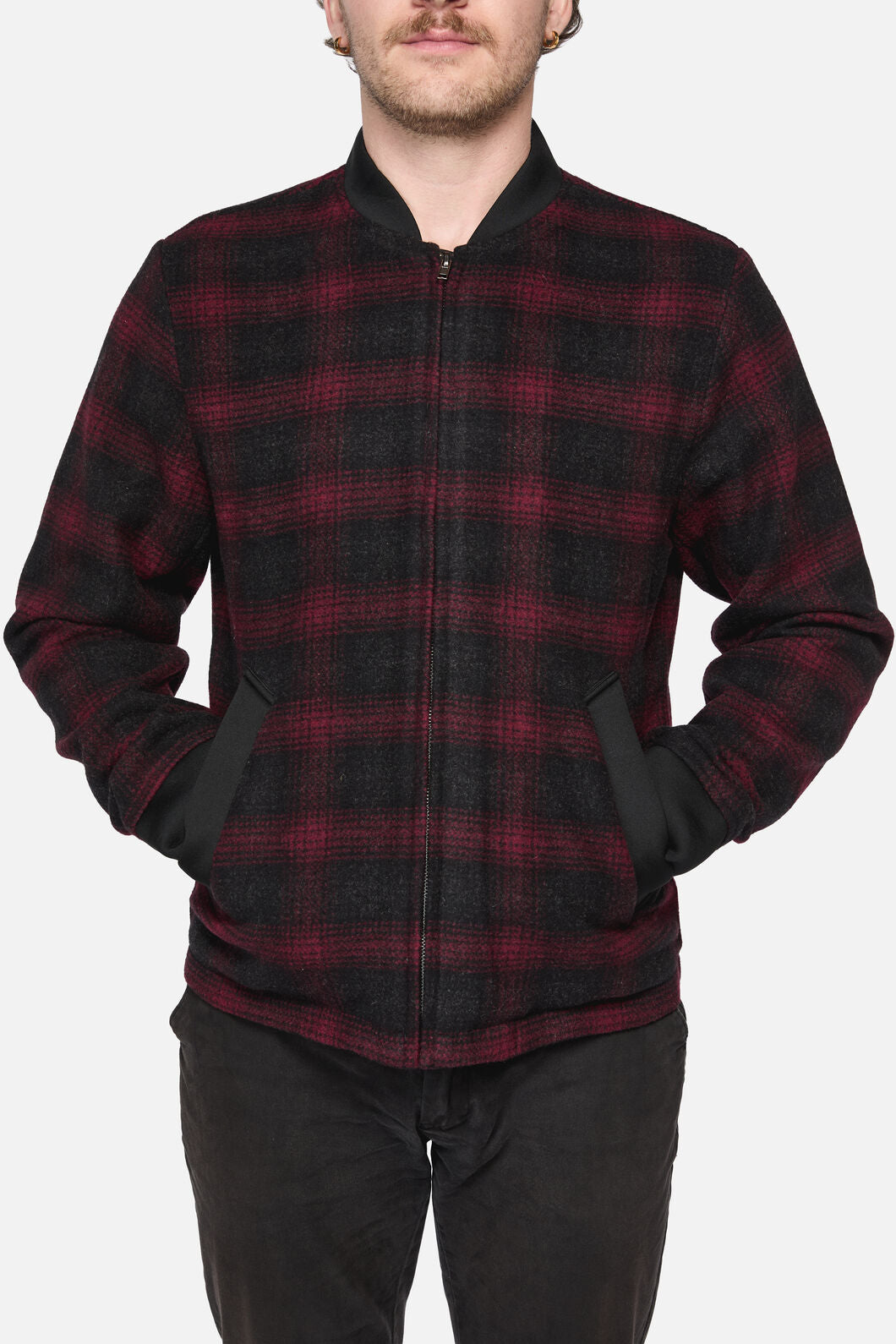 Revival - Check Sex Proof Jacket - red