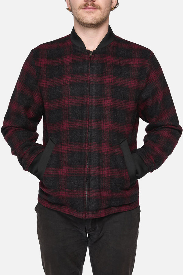 Revival - Check Sex Proof Jacket - red