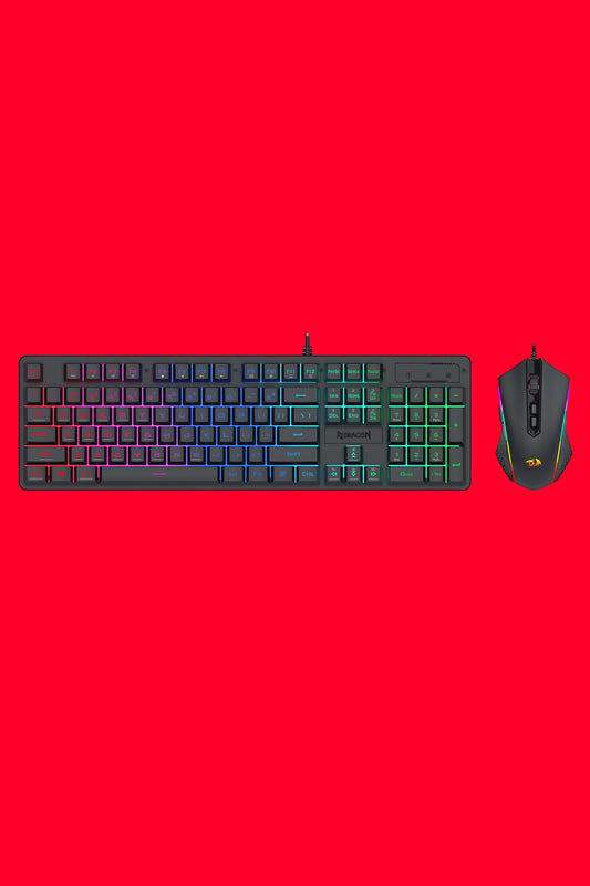 S107-RGB-BA Membrane Keyboard Combo