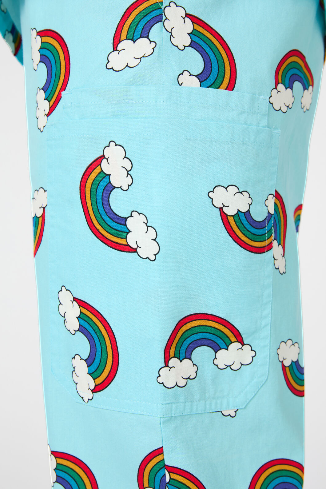 Scrubs With Love - Over The Rainbow Scrub Set - blue