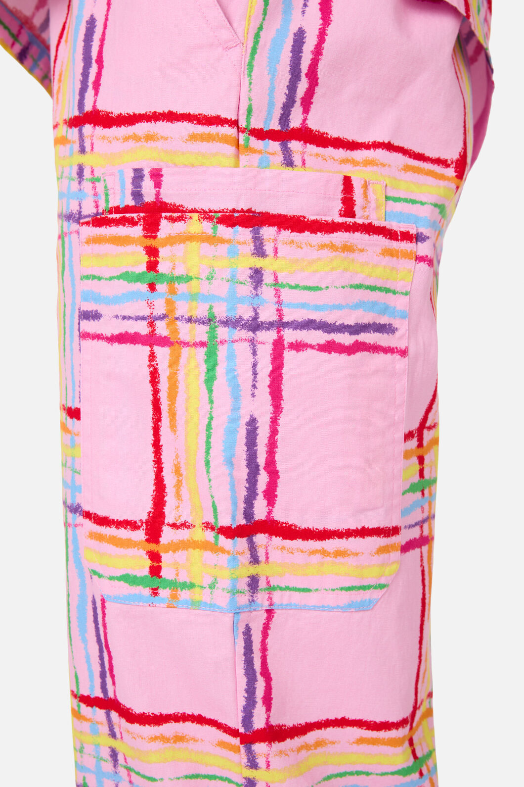 Scrubs With Love - Pink Tartan Scrub Set - pink