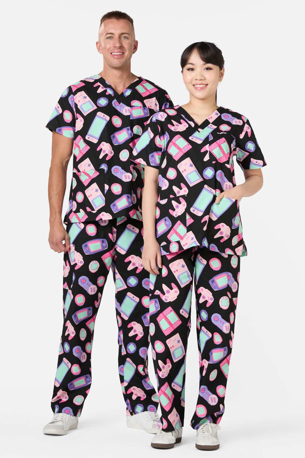 Scrubs With Love - Tech Head Scrub Set - black
