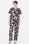 Scrubs With Love - Tech Head Scrub Set - black