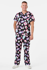 Scrubs With Love - Tech Head Scrub Set - black