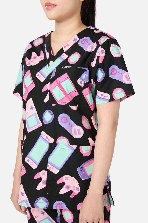 Scrubs With Love - Tech Head Scrub Set - black