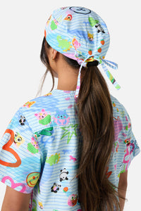 Scrubs With Love - Zero Concentration Scrub Hat - blue