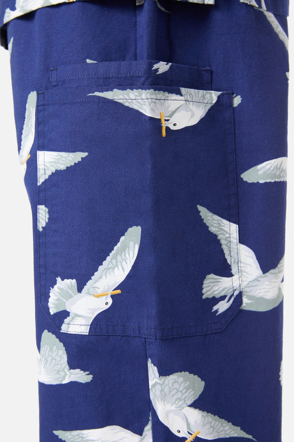 Scrubs With Love - Seagull Scrub Set - navy