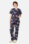 Scrubs With Love - Magic Cats scrub set - purple