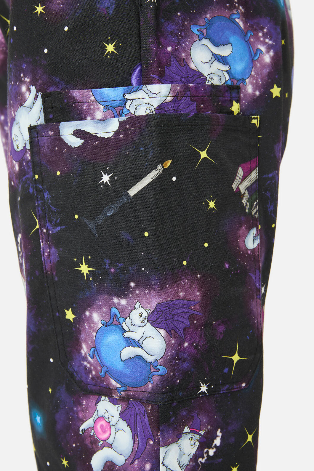 Scrubs With Love - Magic Cats scrub set - purple