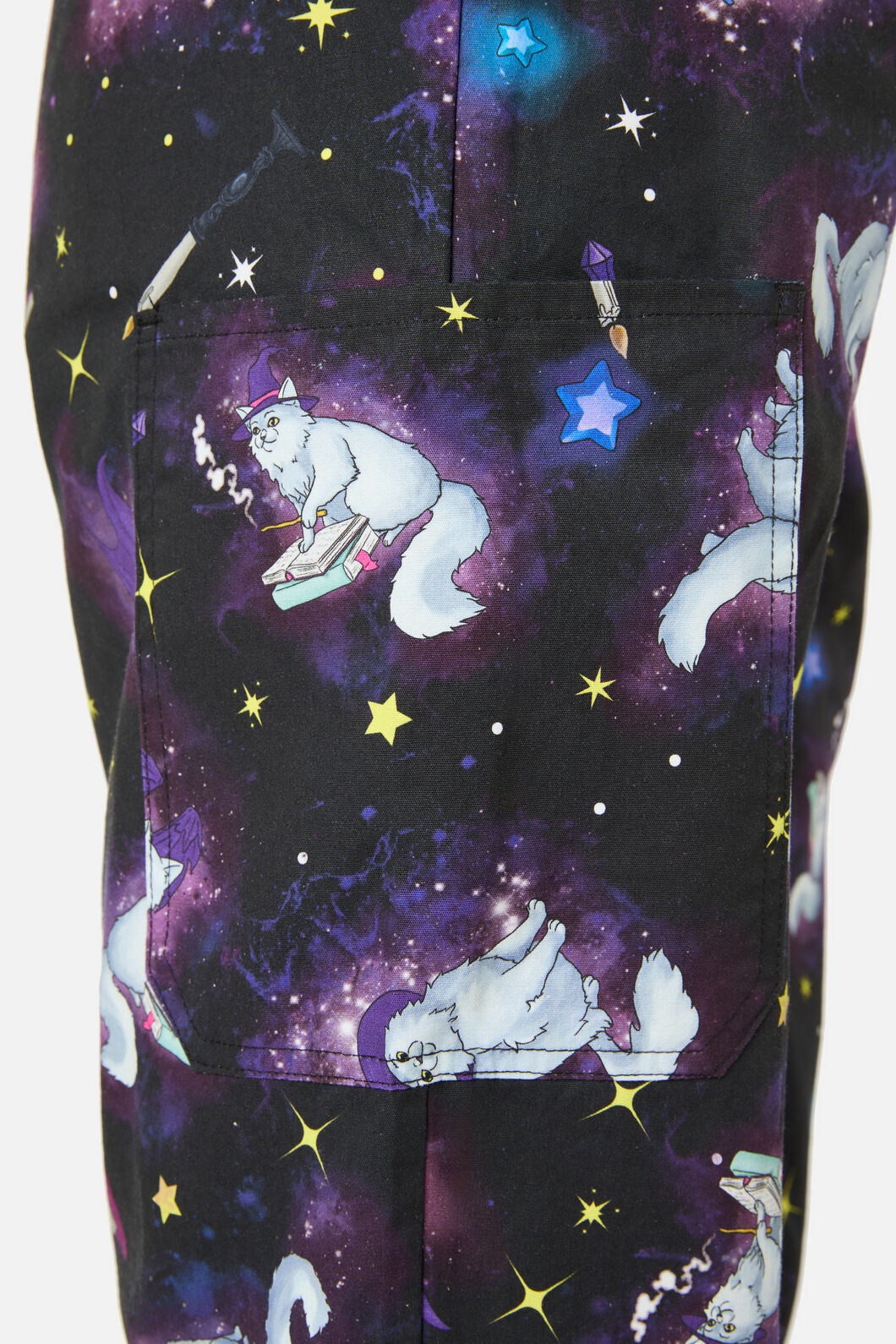 Scrubs With Love - Magic Cats scrub set - purple