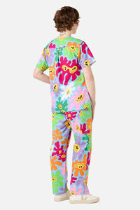 Scrubs With Love - Flower Flow scrub set - blue