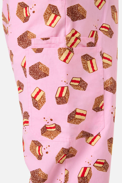 Scrubs With Love - LAMINGTON SCRUB SET - pink