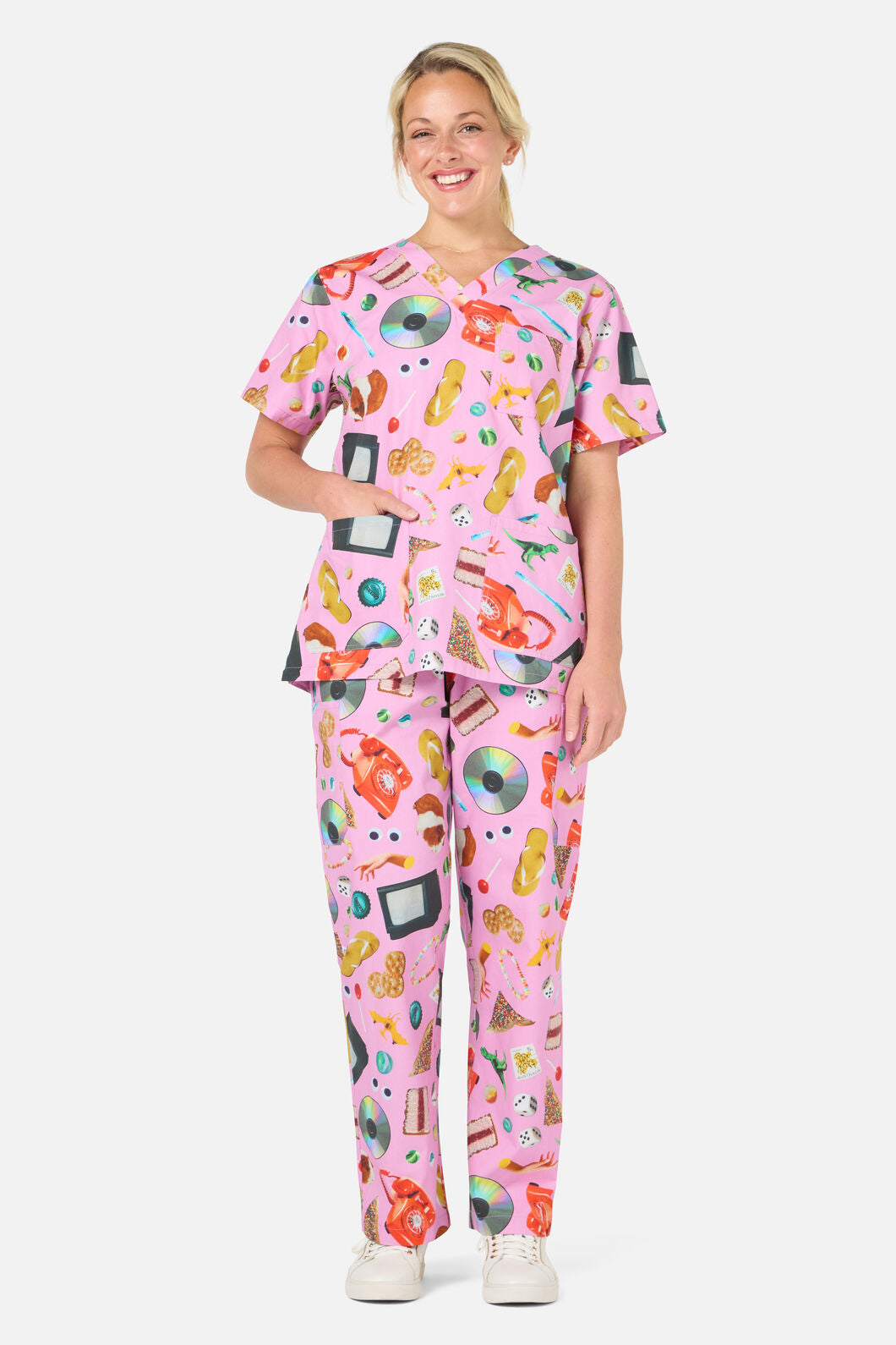 Scrubs With Love - Nostalgia Scrub set - pink