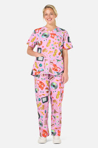 Scrubs With Love - Nostalgia Scrub set - pink