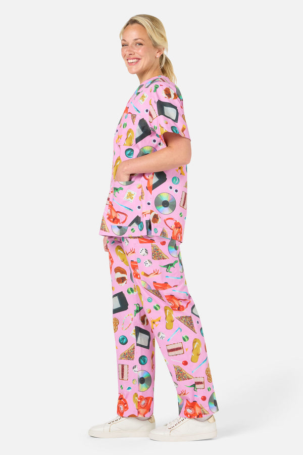 Scrubs With Love - Nostalgia Scrub set - pink