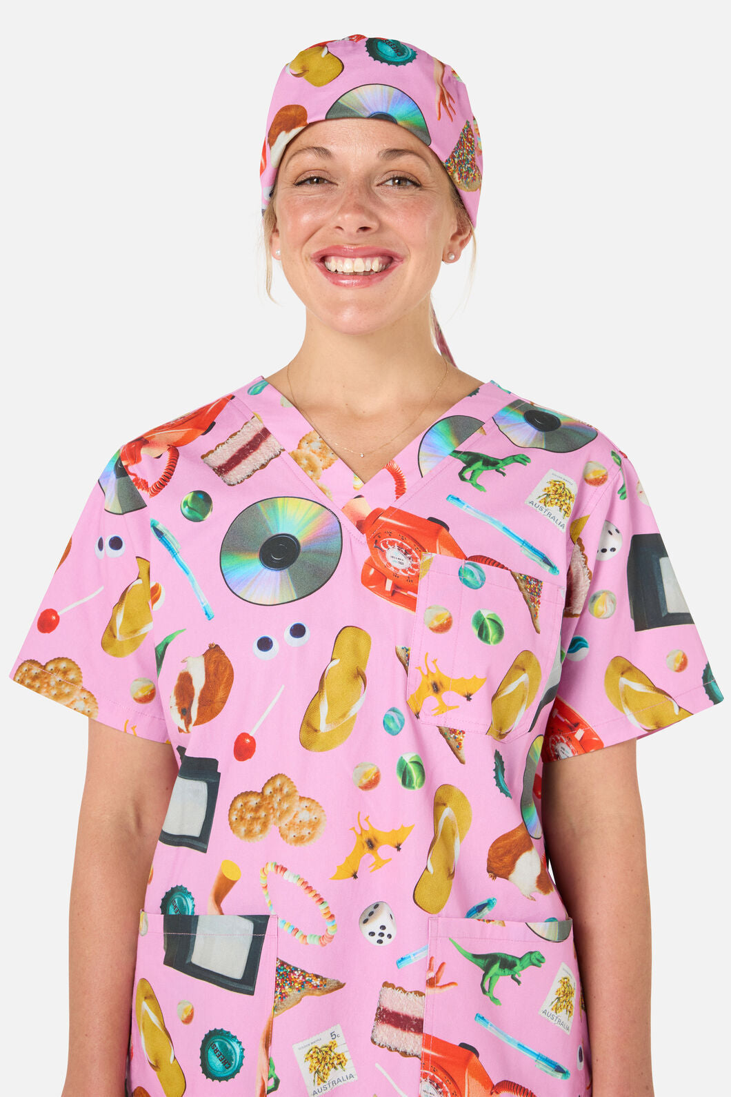 Scrubs With Love - Nostalgia Scrub hat - pink