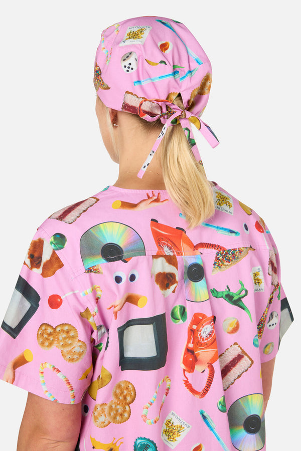 Scrubs With Love - Nostalgia Scrub hat - pink