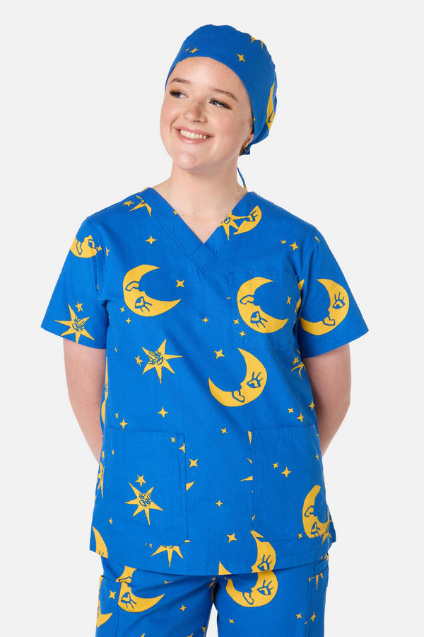 Scrubs With Love - Nocturne scrub hat - navy